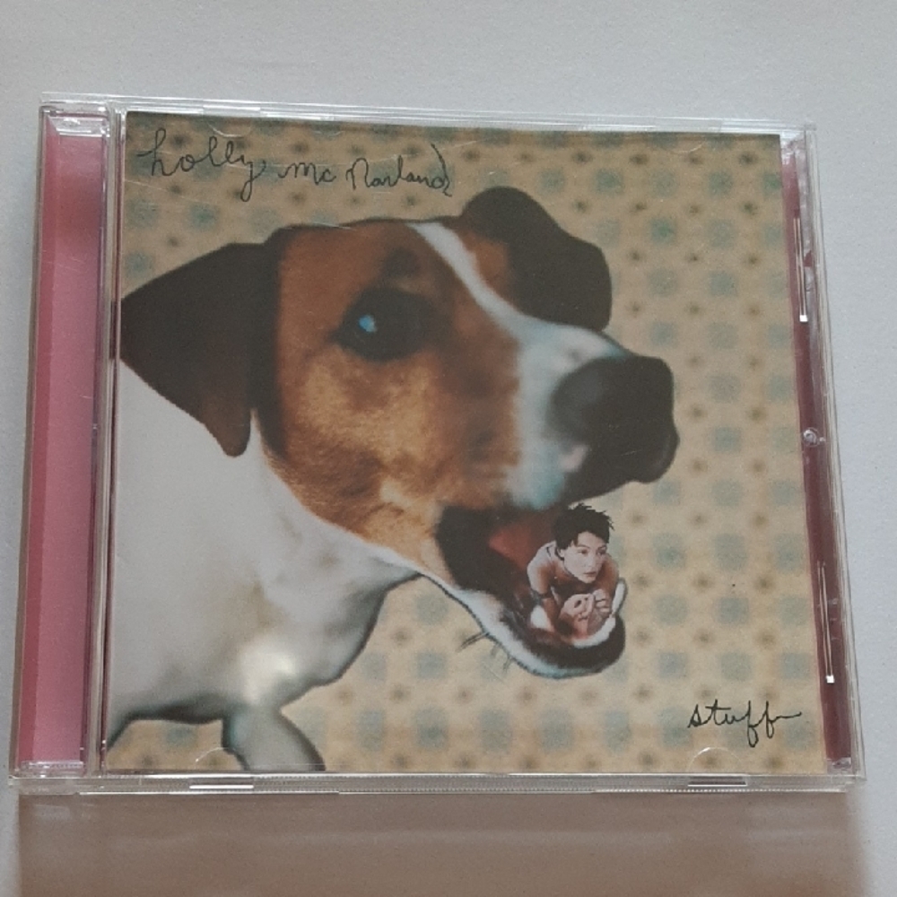 Holly McNarland CD Case with Brown and White Design